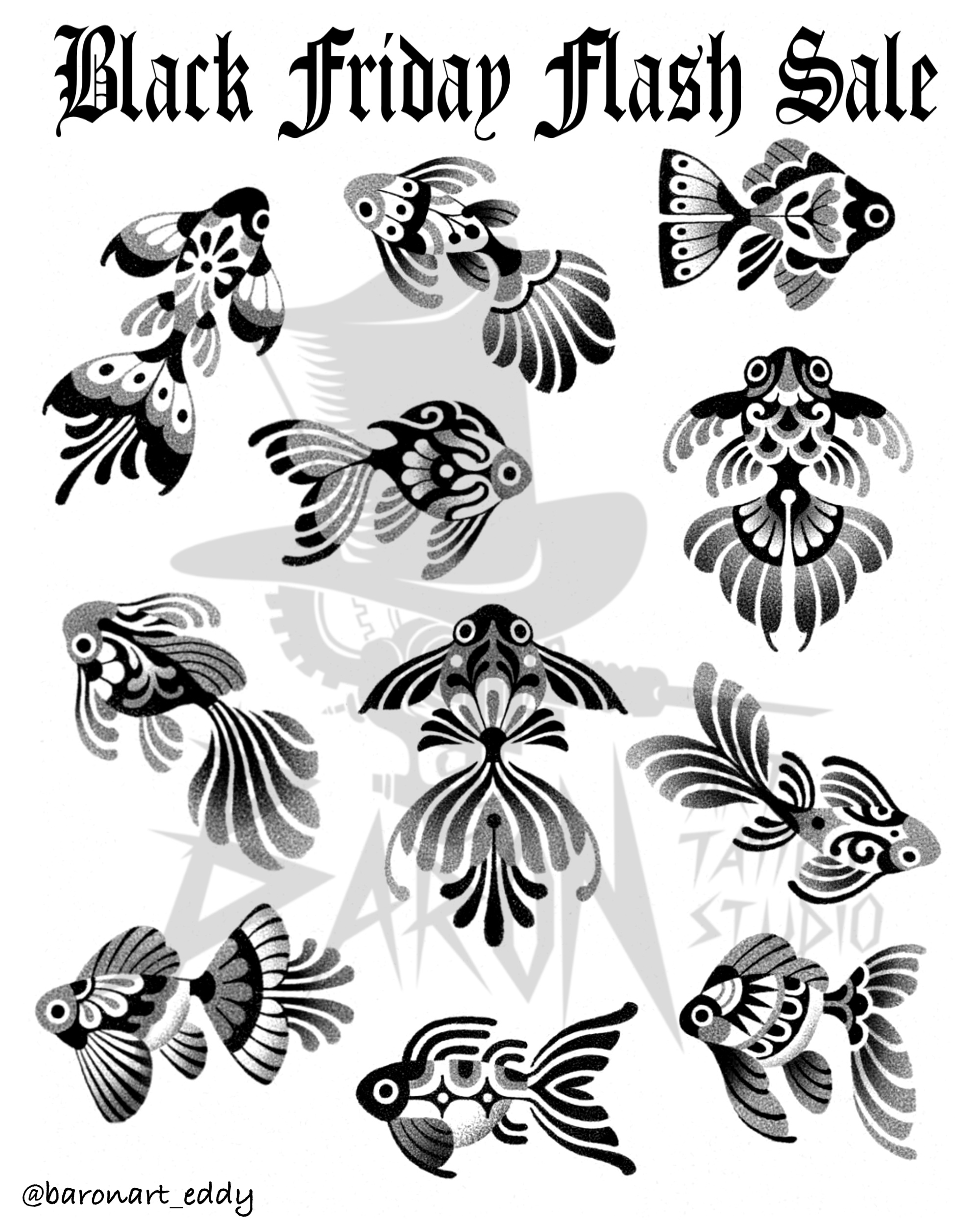 Eddy Dotwork fish