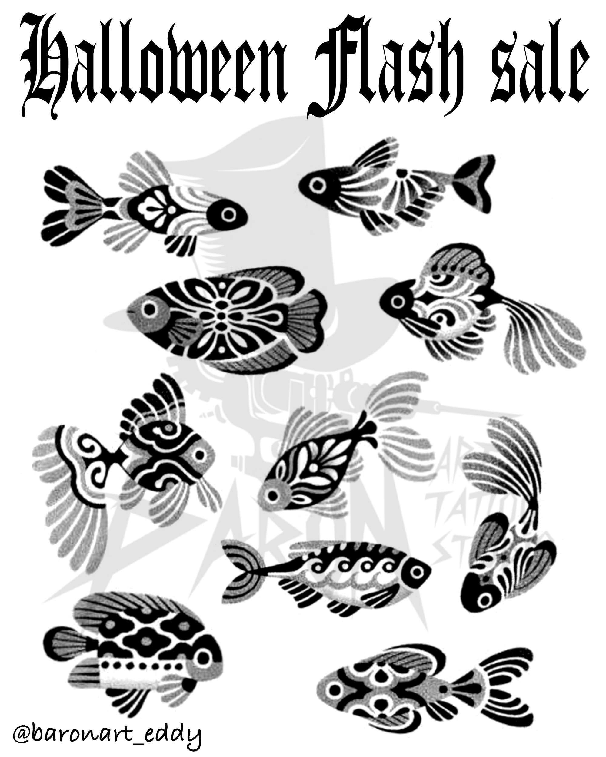 Eddy Dotwork fish