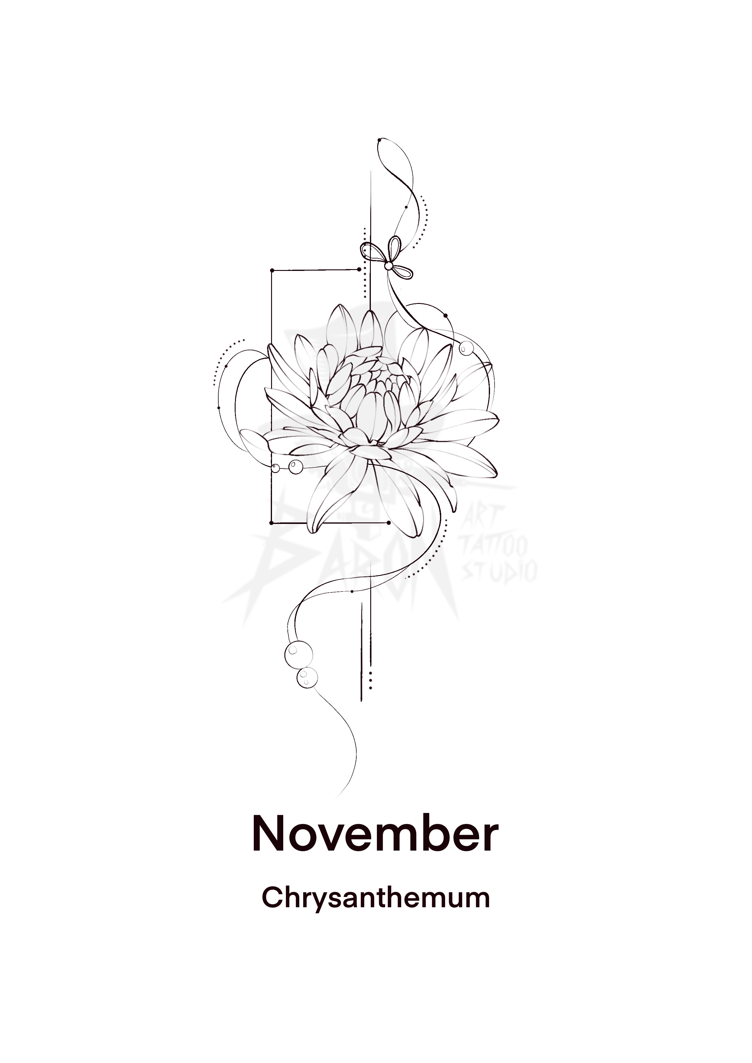 birth flower:chrysanthemum