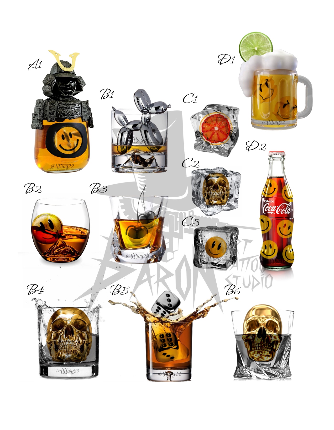 Peko Liquor/Spirit Design 2