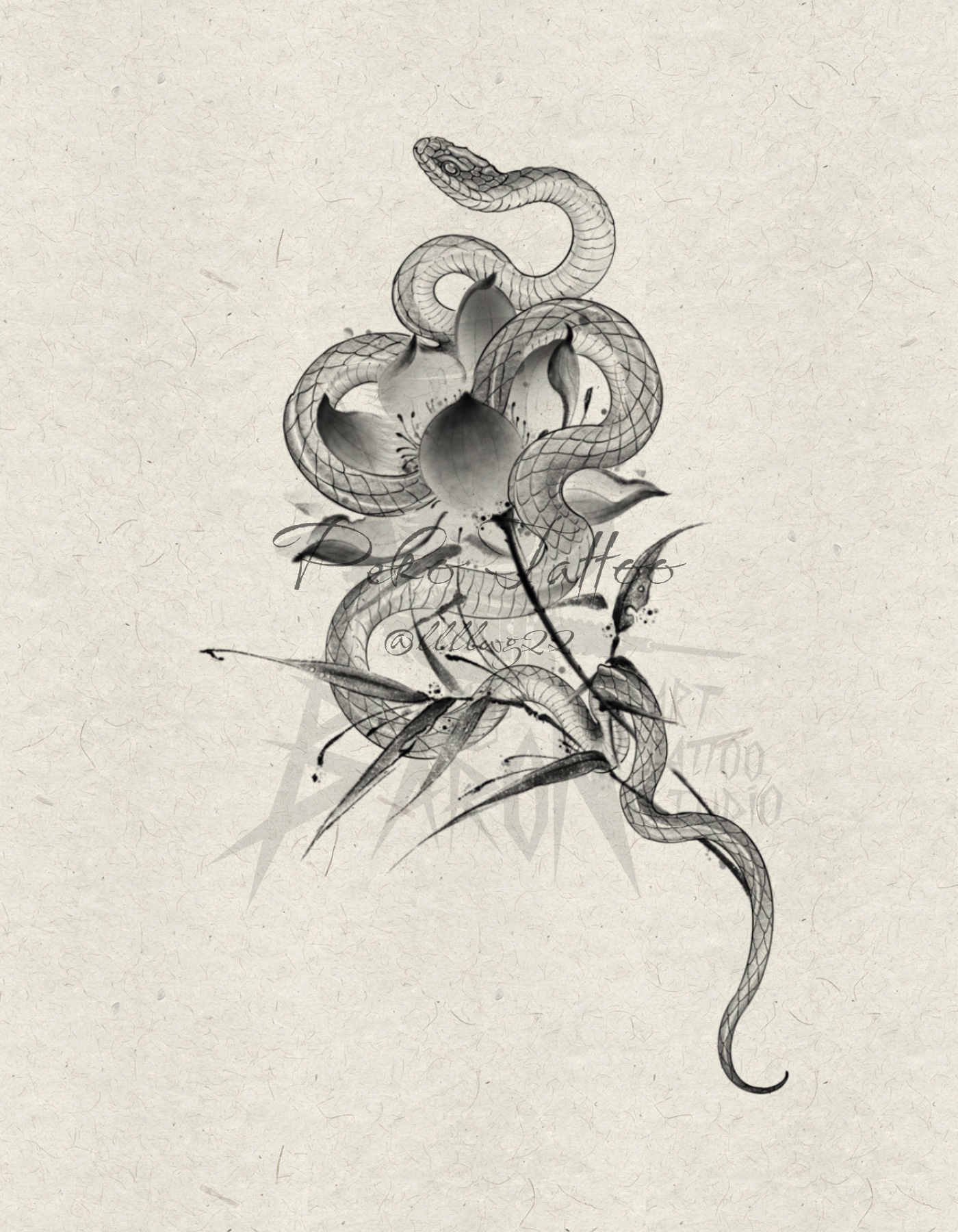 Peko Snake w/ Lotus 2